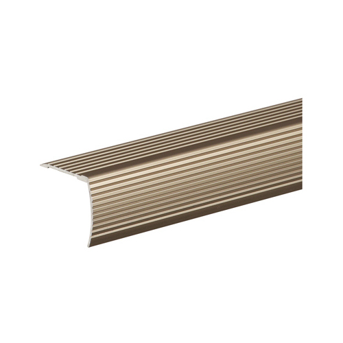 Carpet Bar, Adhesive, Satin Nickel Finish, 1-1/8 x 36-In.