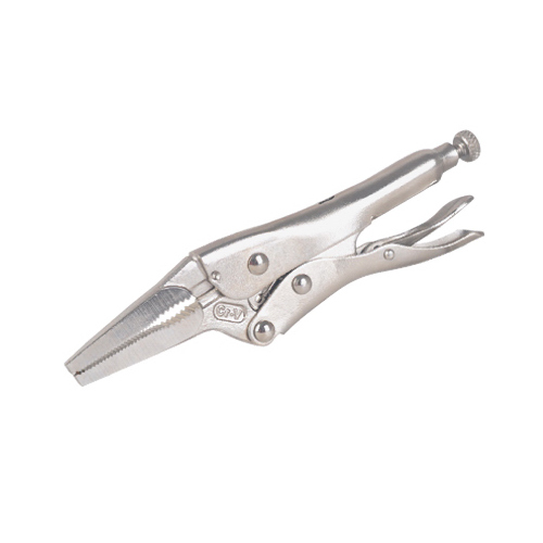 Locking Pliers, Long Nose, 6-In.