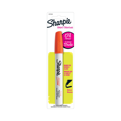 Uni Paint Marker, Regular Tip, Orange