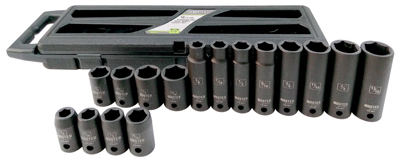 INTRADIN HK CO., LIMITED 2207T175 SAE Socket Set, 16-Pc.