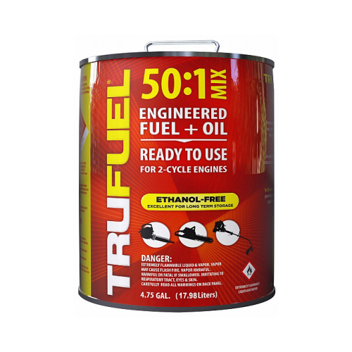 TruFuel 6525614 Fuel, Liquid, Hydrocarbon, Red, 4.75 gal Can