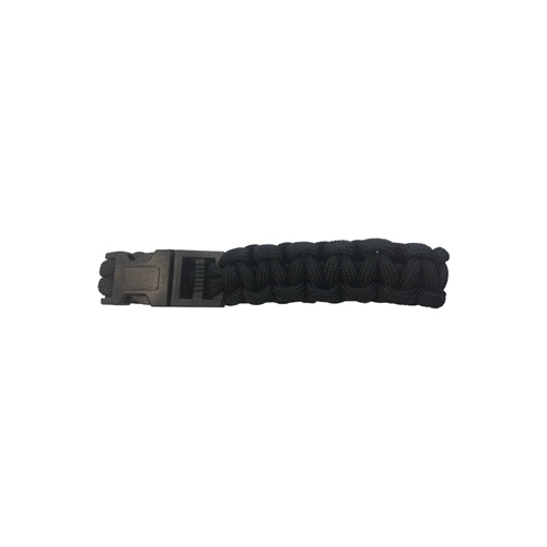 Paracord 550 Nylon Bracelet, Black