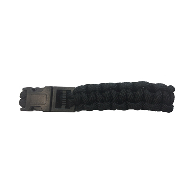 RICHELIEU AMERICA LTD. 644301 Paracord 550 Nylon Bracelet, Black