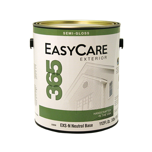 365 Exterior House Paint, Neutral Base Latex Semi-Gloss, 1 Gallon