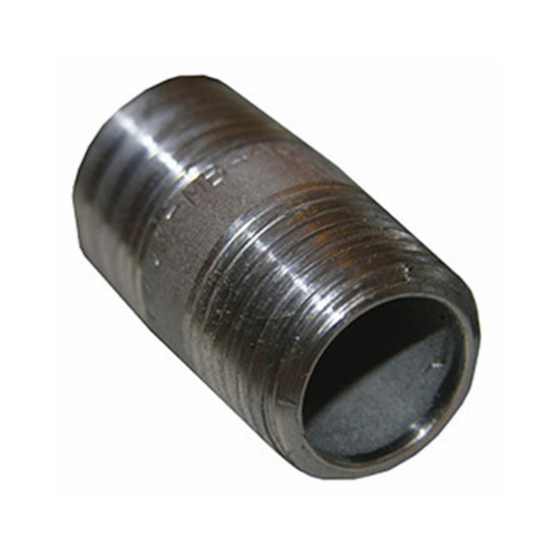 Stainless Steel Pipe Nipple, 1/2 x 3-In.