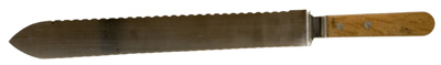 HARVEST LANE HONEY HONEYCK-103 Angle/Cold Knife, 2 in L, Wood