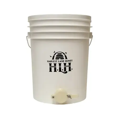 5 Gal. Plastic Honey Bucket with Gate