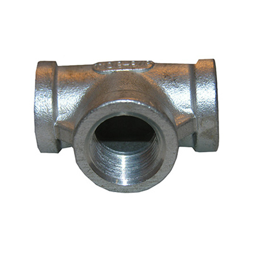 Stainless Steel Female Iron Pipe Tee, 3/8-In.