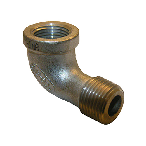 Stainless Steel 90-Degree Street Elbow, 1/8-In.