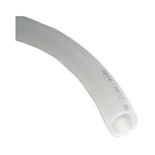 UDP T16004001 T16 Series Pipe Tubing, Plastic, Translucent Milky White