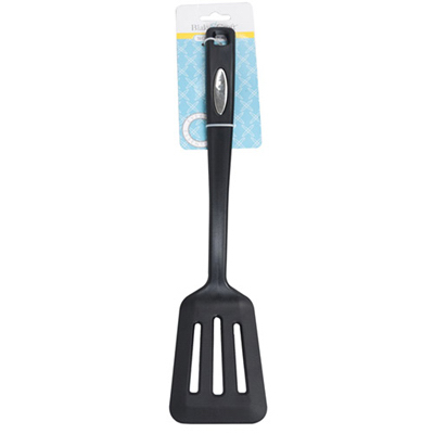 Regent Products G25451T Spatula Turner, Black Plastic, 13.8-In.