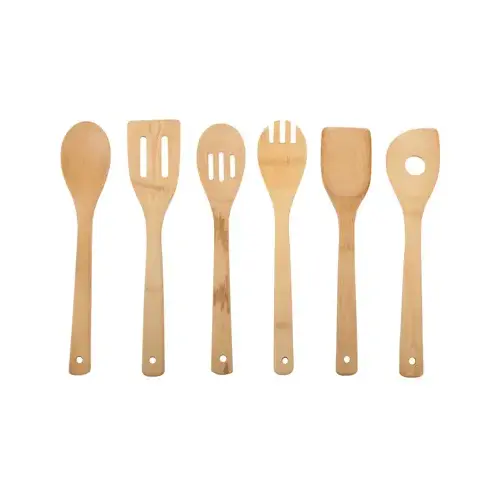 6-Pc. Bamboo Utensil Set, Bamboo