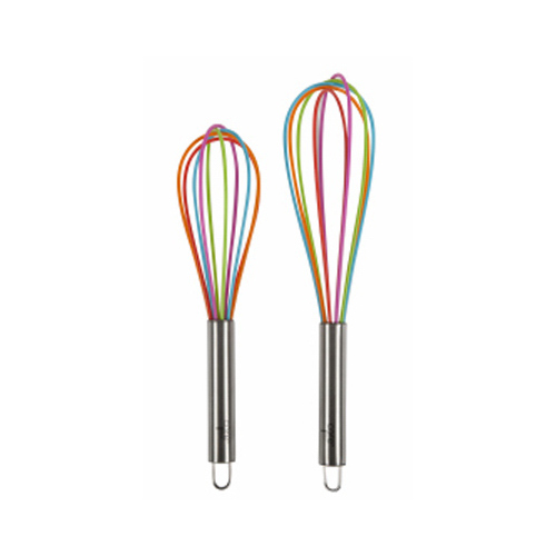 Core Home 10645-TV Whisk Set, Rainbow, 2-Pc.