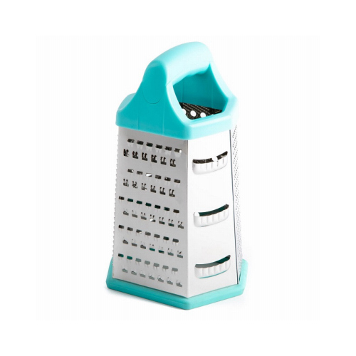 Core Home 12110-TV Modern Hex Grater, Nostalgia/Stainless Steel