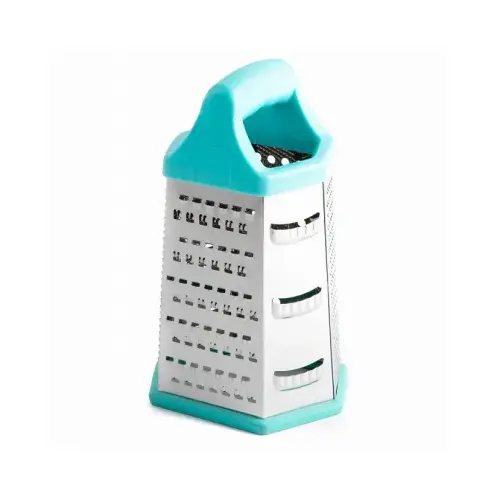 Core Home 16921-TV Modern Hex Grater, Nostalgia/Stainless Steel