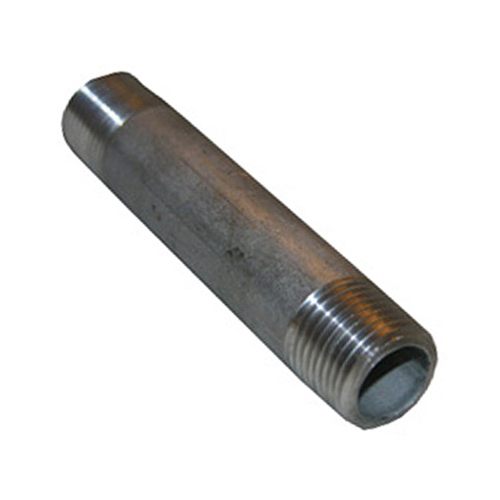 Stainless Steel Pipe Nipple, 1/2 x 6-In.