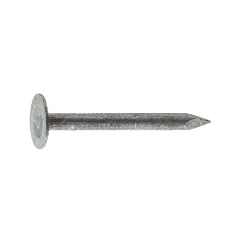 Fasn-Rite Roofing Nails, Electro Galvanized, 1-In. x 11-Ga., 50-Lbs.