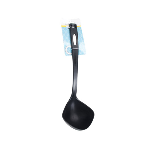 Spoon Ladle, Black Nylon, 14-In.