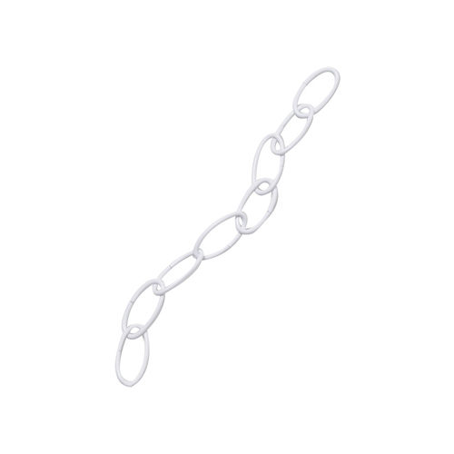 Hanging Plant Extender Chain, White, 36-In.