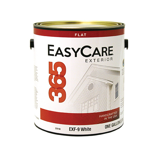 365 Exterior Latex House Paint, Flat, Tintable White, Gallon