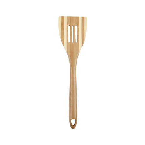 Slotted Spatula, Bamboo, 12-In.