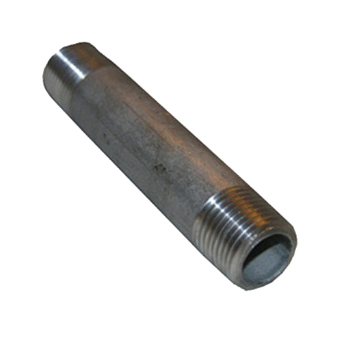 Stainless Steel Pipe Nipple, 1/2 x 5-In.