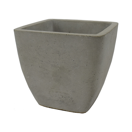 Avera Products AFC751035 Planter, Tapered Square, Fiber Cement, 3.7 x 3.5-In.