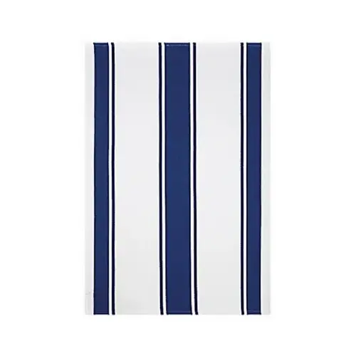 Towel, Ink Blue Stripe, 100% Cotton, 20 x 30-In.