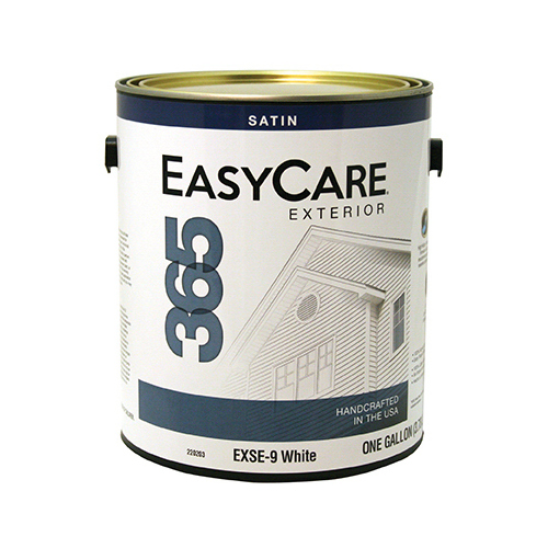 365 Exterior Latex House Paint, Satin, Tintable White, Gallon