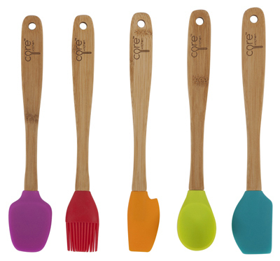 Core Home 11210-TV 5-Pc. Mini Utensil Set