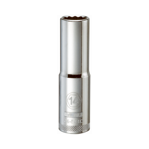 Metric Deep Socket, 12-Point, 1/2-In. Drive, 14mm