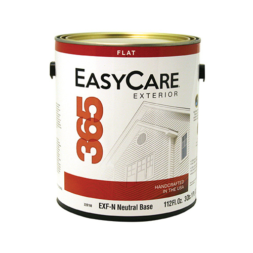 365 Exterior Latex House Paint, Flat Neutral Base, 1 Gallon