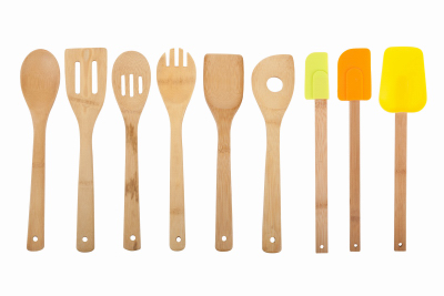 Core Home 13259 Bamboo Utensil Set, 9-Pc.