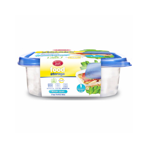 Food Storage Container, Medium Square, 2.7-Cup, 1-Ct. - pack of 12