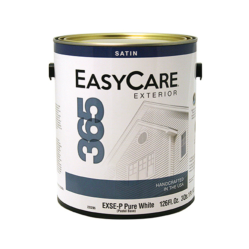 365 Interior Exterior House Paint, Pastel Base Latex Satin, 1 Gallon