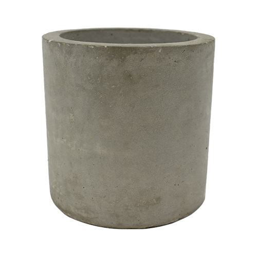 Planter, Cylinder, Fiber Cement, 4 x 4-In.