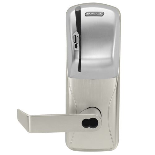 Electric Mortise Lock Satin Nickel Plated Clear Coated