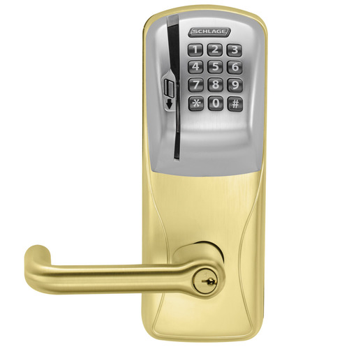 Electric Mortise Lock Satin Brass