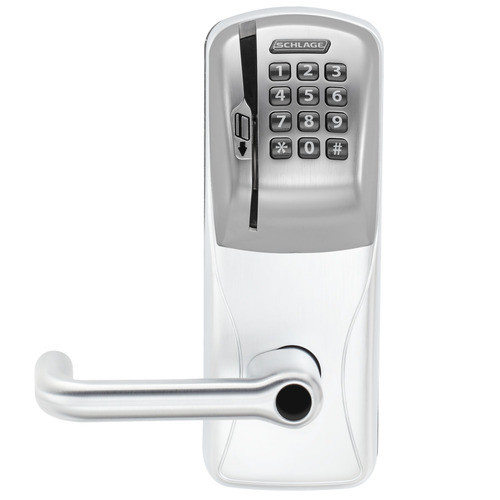 Electric Mortise Lock Bright Chrome