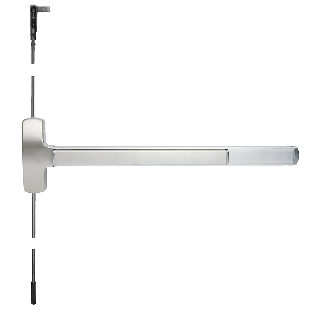Falcon MELRXF-25-CWDC-L-BE-Q 3 28 L Motorized Exit Device