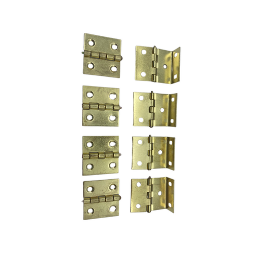 National Hardware N269860XCP5 V474 Shutter Hinge Kit Brass Finish