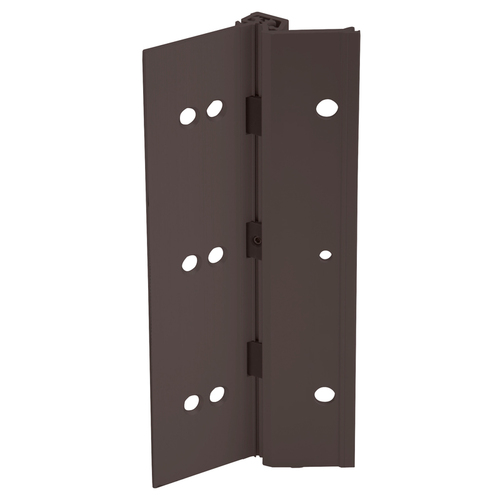 224HD Full Mortise Aluminum Geared Continuous Hinge Dark Bronze Anodized