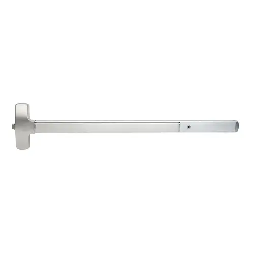 Motorized Exit Device Satin Aluminum Clear Anodized