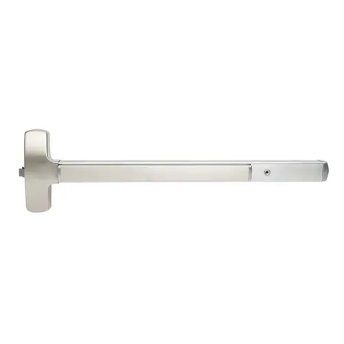 Motorized Exit Device Satin Nickel Plated Clear Coated