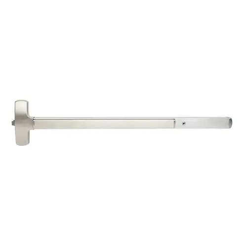 Motorized Exit Device Satin Nickel Plated Clear Coated