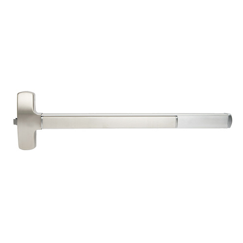 Motorized Exit Device Satin Nickel Plated Clear Coated