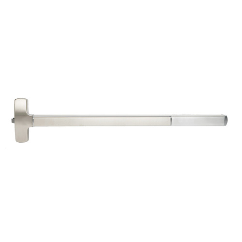 Motorized Exit Device Satin Nickel Plated Clear Coated