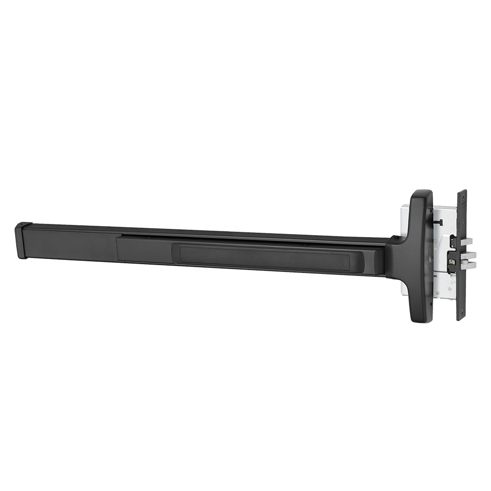 Sargent 5556-8376G-12V ETB LHR BSP Mortise Exit Device Black
