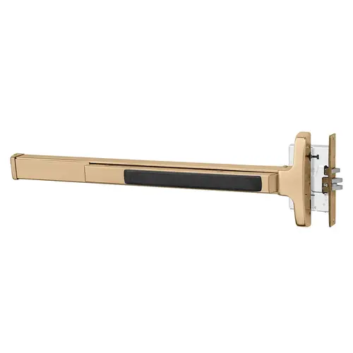 Mortise Exit Device Bright Bronze Clear Coated