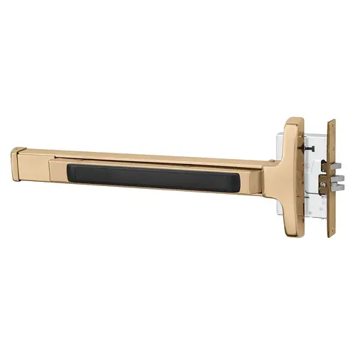 Mortise Exit Device Bright Bronze Clear Coated